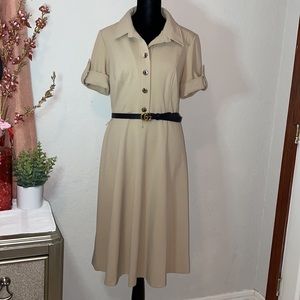 Tommy Hilfiger Crepe Shirt Dress